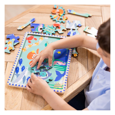 Underwater Wooden Gear Puzzle