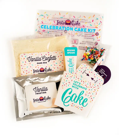 Celebration Cake Card - Vanilla Confetti