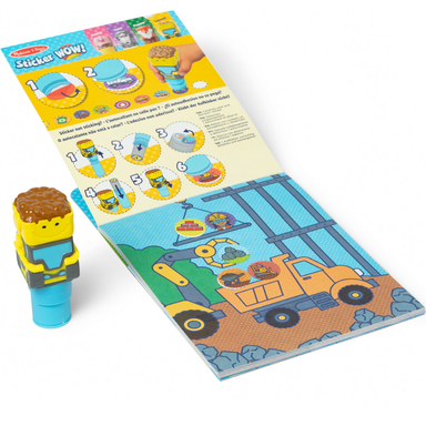 Sticker Wow! Bulldozer