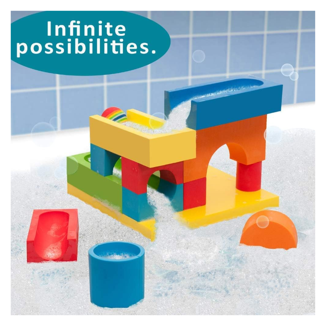 BathBlocks Ball Run &amp; Waterfall