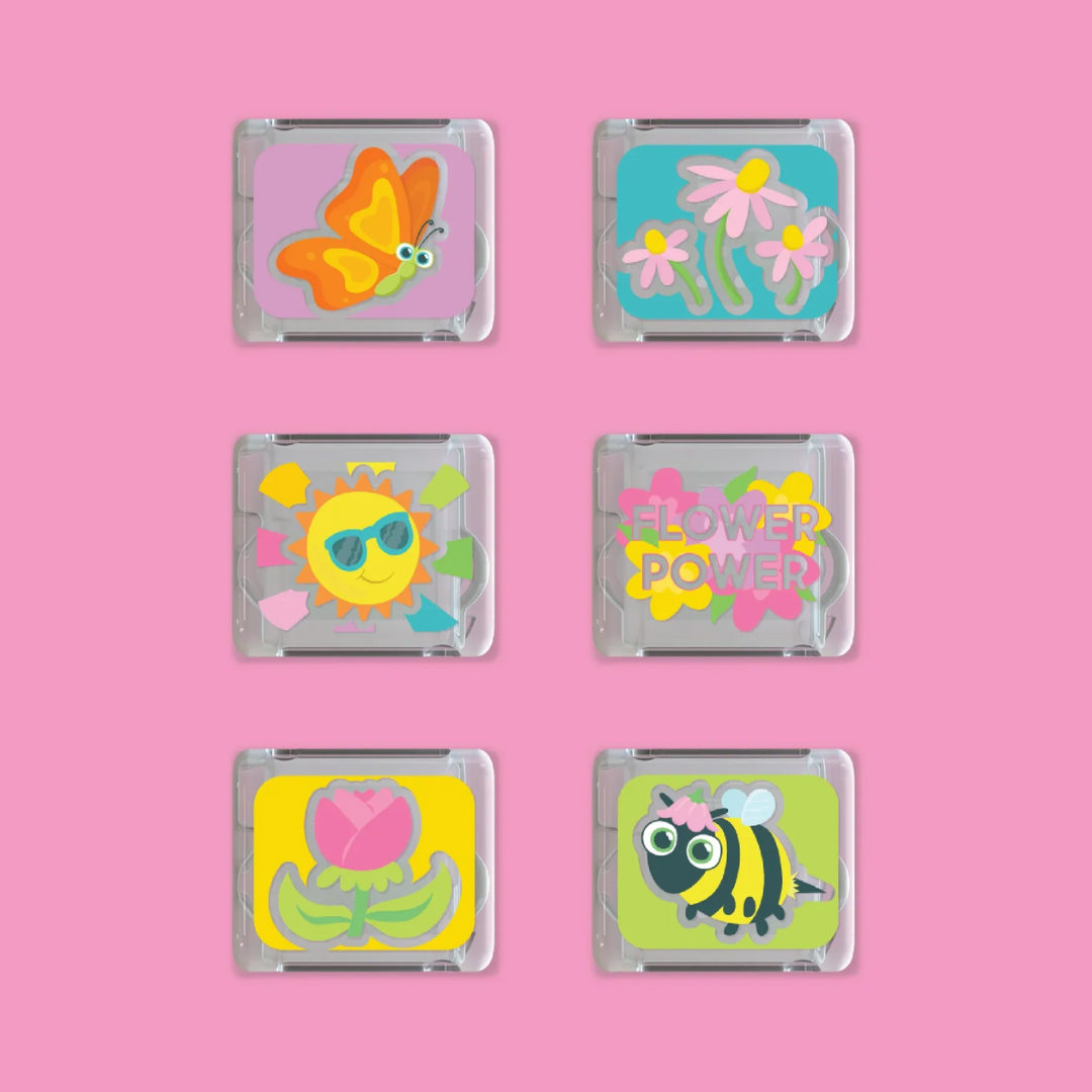 6pk Glo Pals Bath Cube: Flower