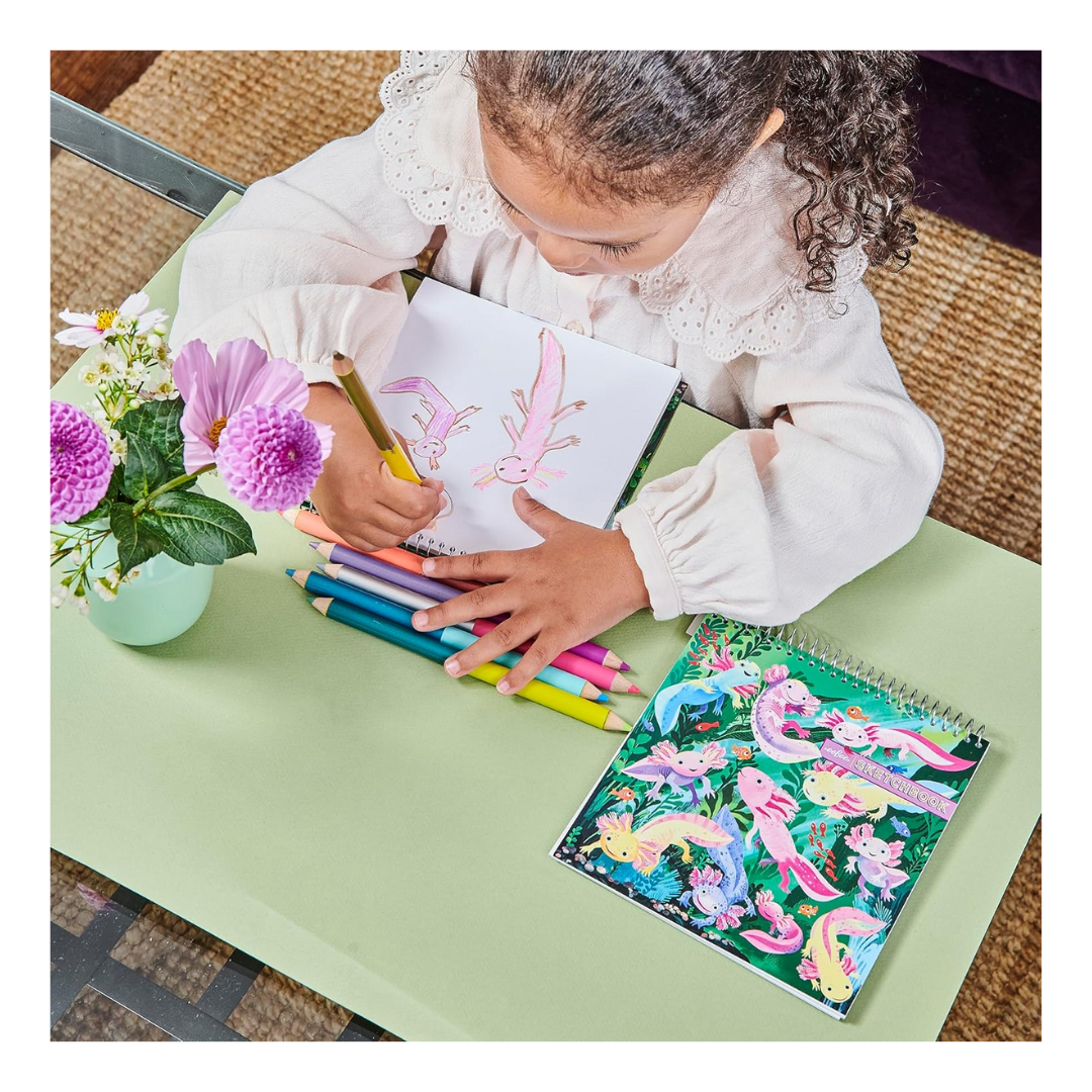 Jumbo Pencils 6pk Axolotl