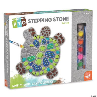 Paint-Your-Own Stepping Stone Turtle