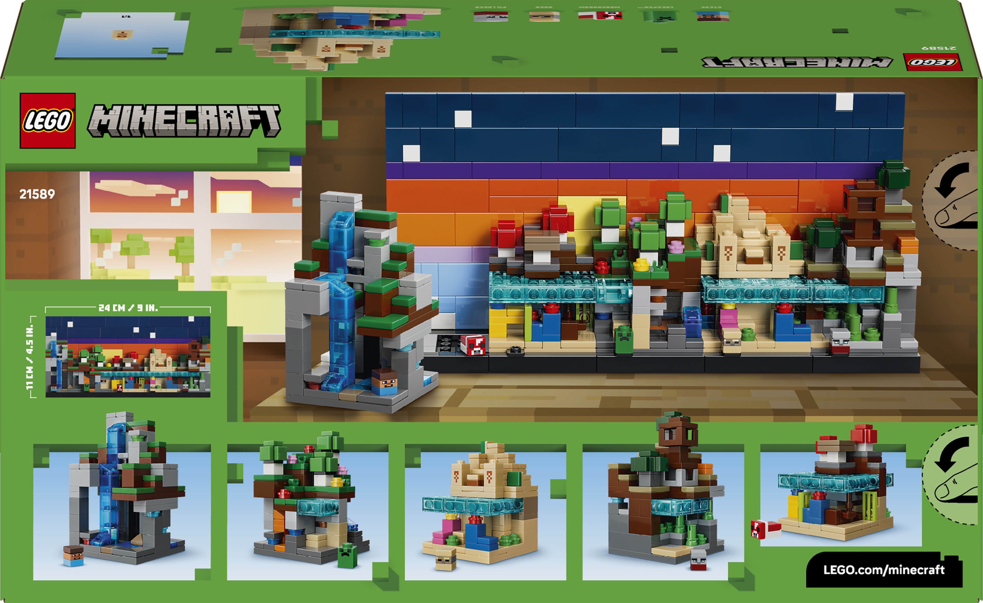 21589LEGO&reg; Minecraft&reg; Mini Biomes