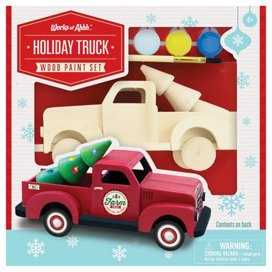 Holiday Truck Wood Paint Kit