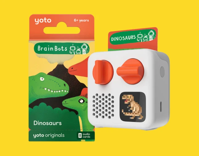 Yoto Card: BrainBots - Dinosaurs
