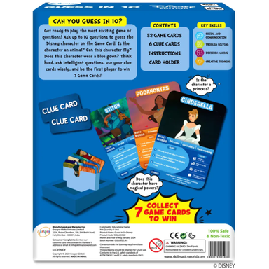 Guess in 10: Disney Trivia card game