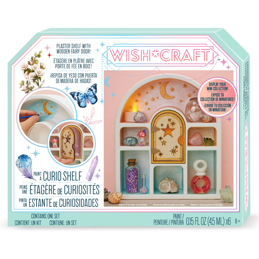 Wish*Craft Paint a Curio Shelf