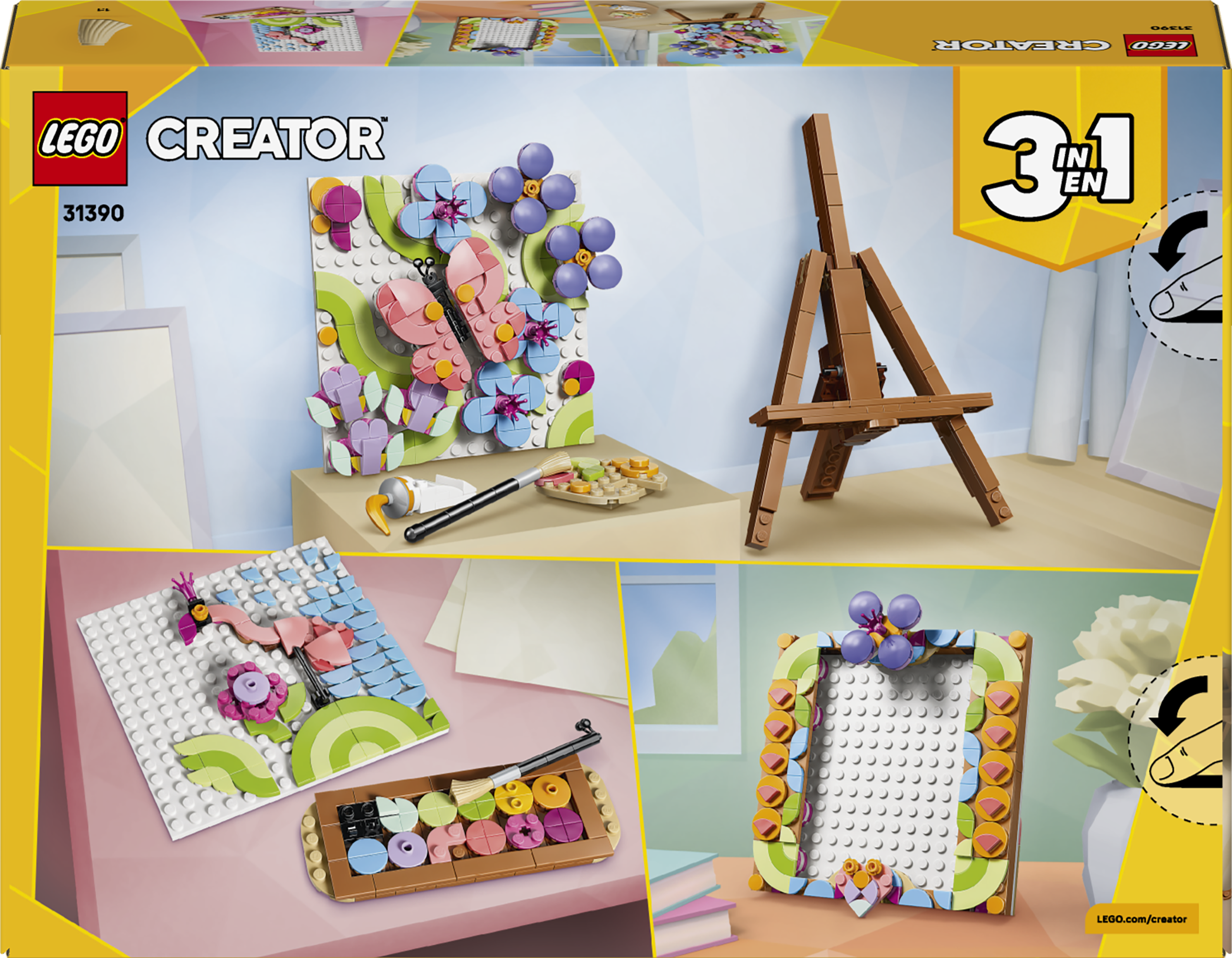 31390 LEGO&reg; Creator Floral Art Decor Painting
