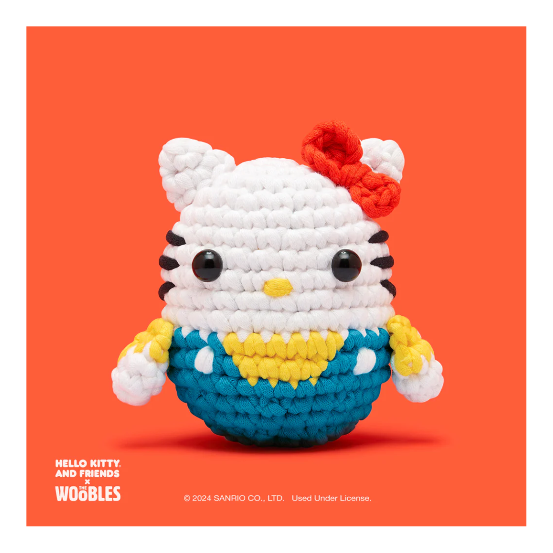 Beginner Crochet Kit - Hello Kitty