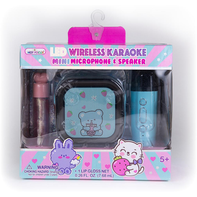 Critters: LED Wireless Karaoke Mini Microphone &amp; Speaker