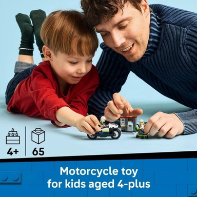 60455 Police Motorcycle Chase