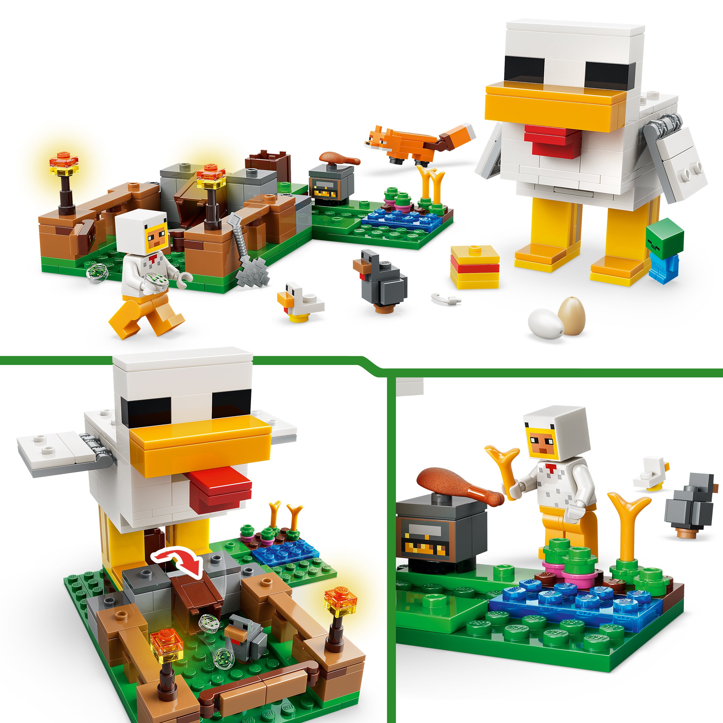21585 LEGO&reg; Minecraft&reg; Chicken Farm