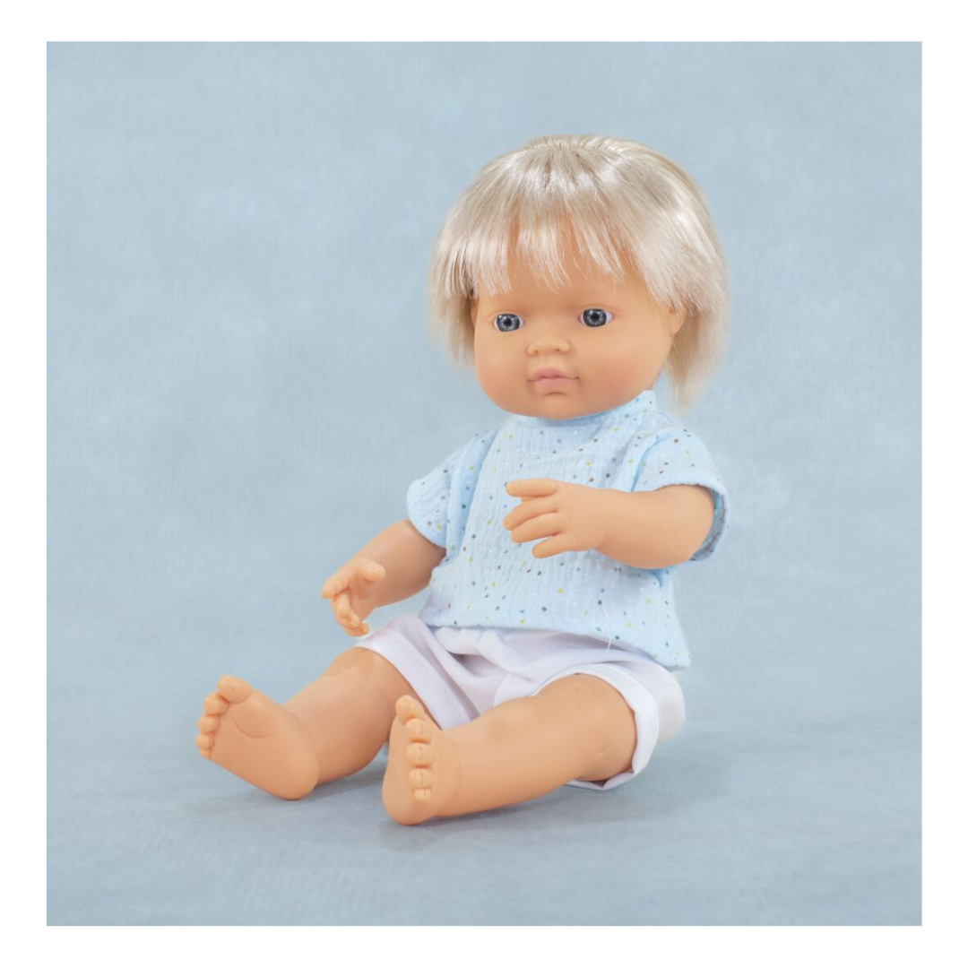 Blonde Caucasian doll 15" My Friends &amp; Me