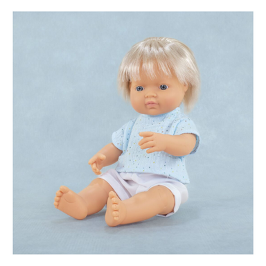 Blonde Caucasian doll 15" My Friends &amp; Me