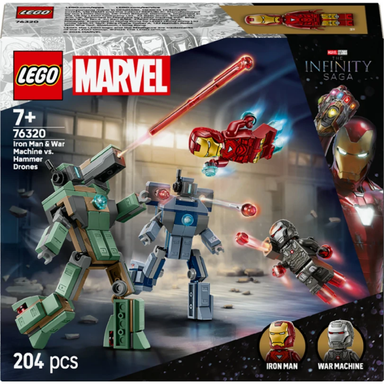76320 Iron Man &amp; War Machine vs. Hammer Drones