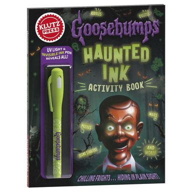 Goosebumps Haunted Ink Activity Book