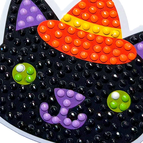 Razzle Dazzle Mini DIY Gem Sticker Kit: Spooky Fun