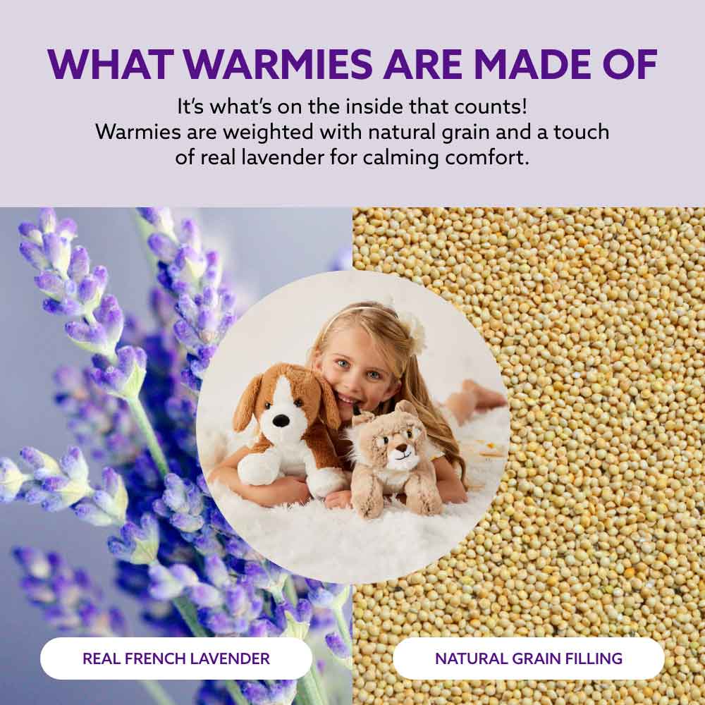 Warmies: Patch Curly Dog