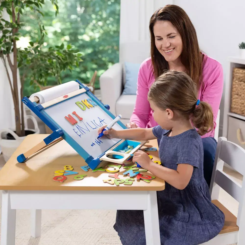 Double Sided Magnetic Tabletop Easel