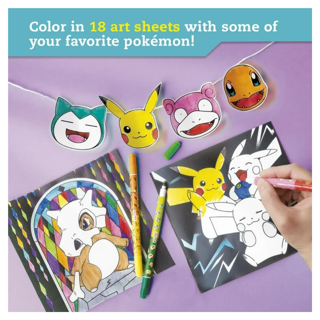 Pok&eacute;mon Stained Glass Art