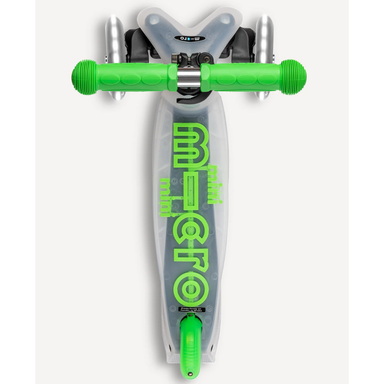 Micro Mini LED Scooter: Flux Neon Green