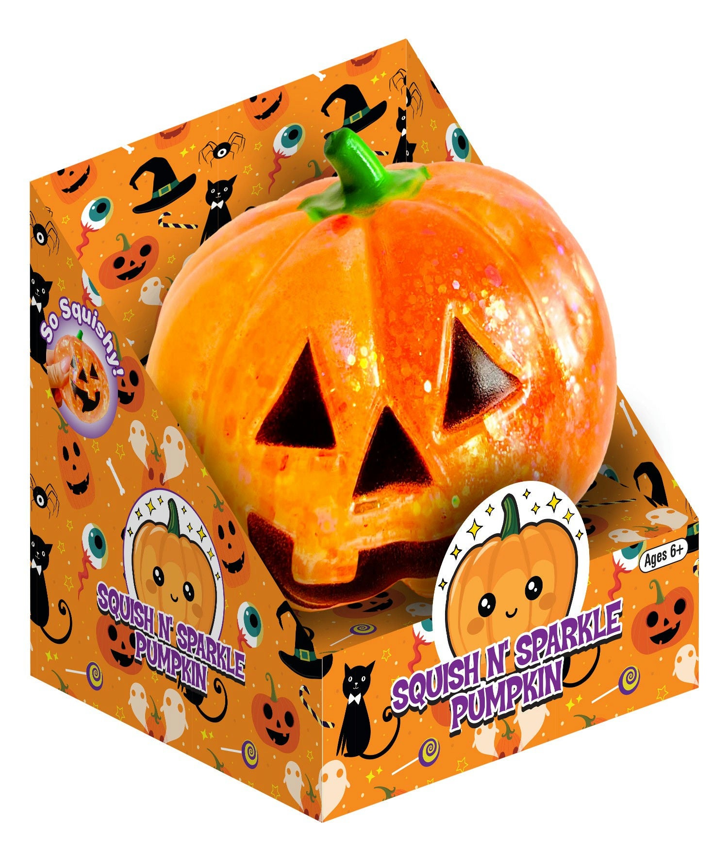 Squish N Sparkle Pumpkin