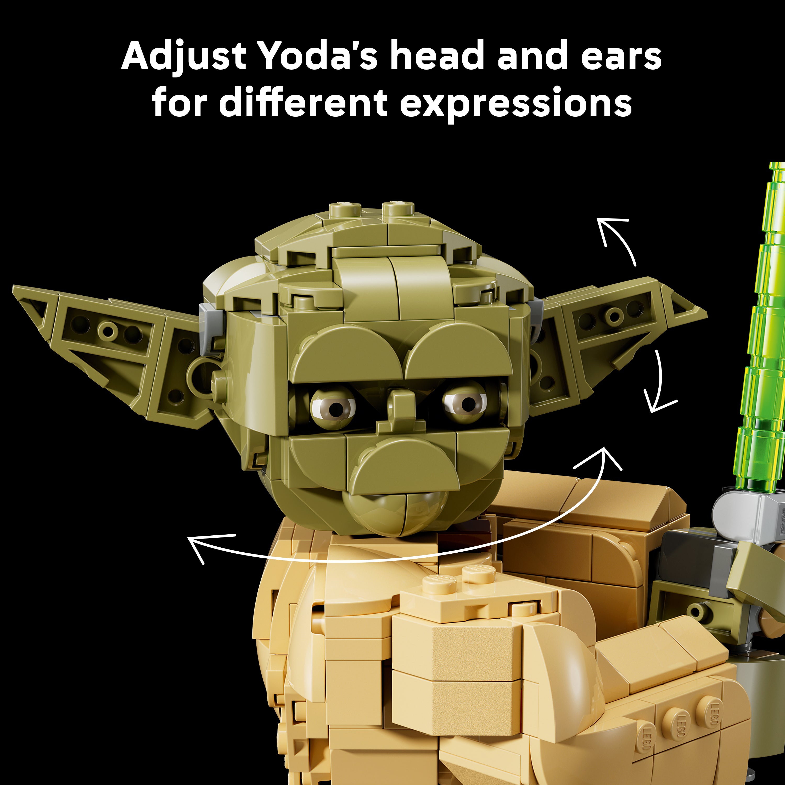 75438 LEGO&reg; Star Wars&trade; Yoda&trade; Bust