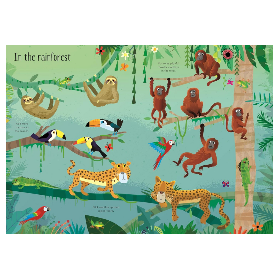Little First Stickers - Animals