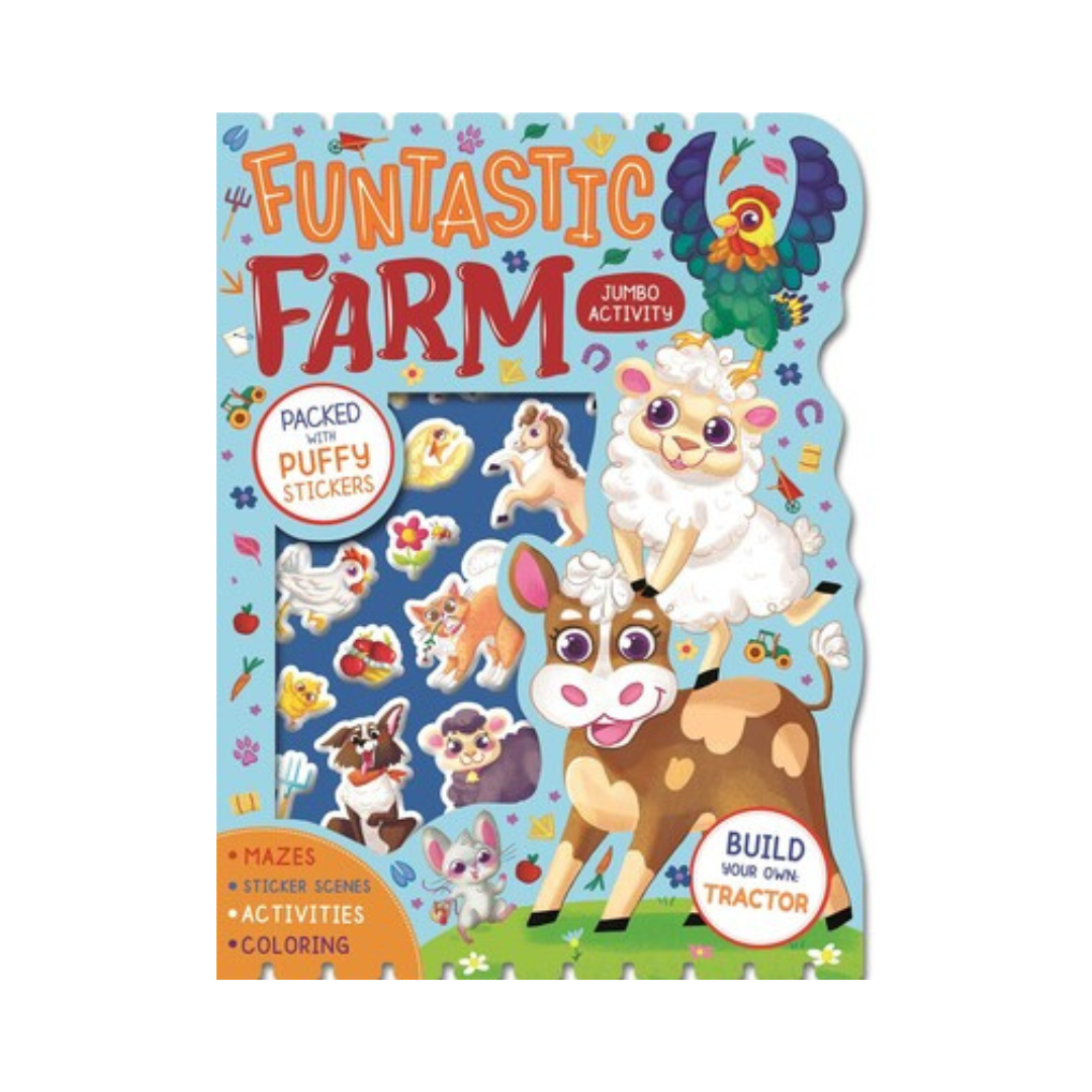 Funtastic Farm Jumbo Activity: Paperback