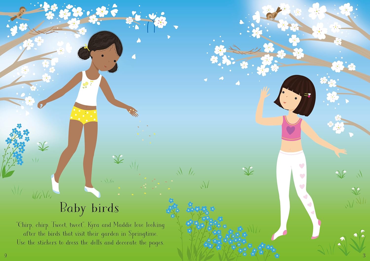 Little Sticker Dolly Dressing: Easter