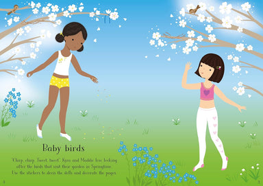 Little Sticker Dolly Dressing: Easter