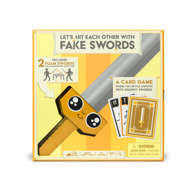 Let's Hit Each Other with Fake Swords