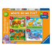 My First Puzzles: Where do We Live 6, 8, 10, 12 pc