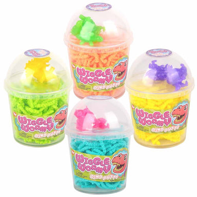 Wiggle Wormy Dinosaur Putty