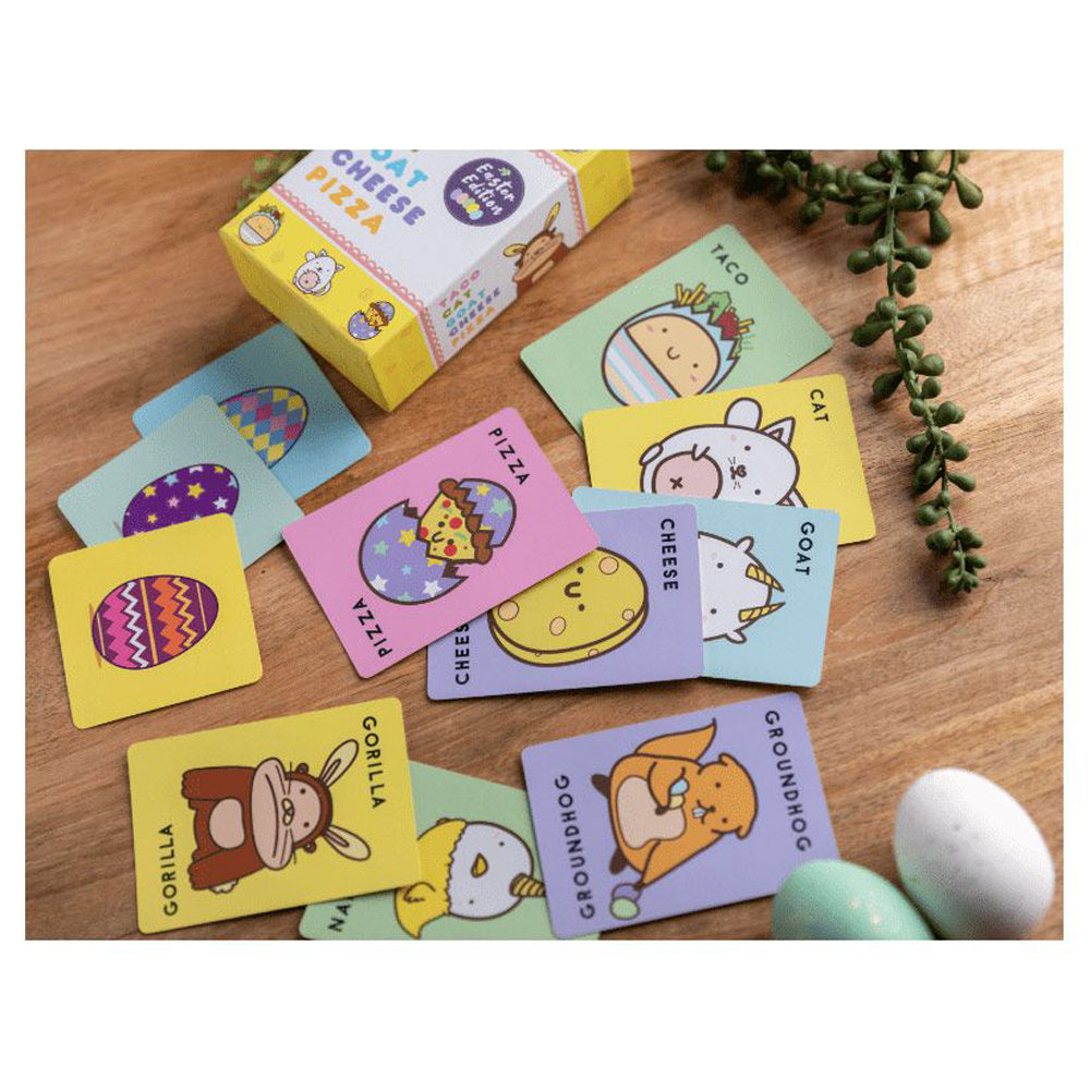 Taco Cat Goat Cheese Pizza: Easter Edition