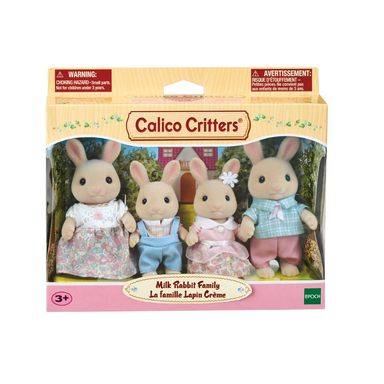 Calico Critters Milk Rabbit Family