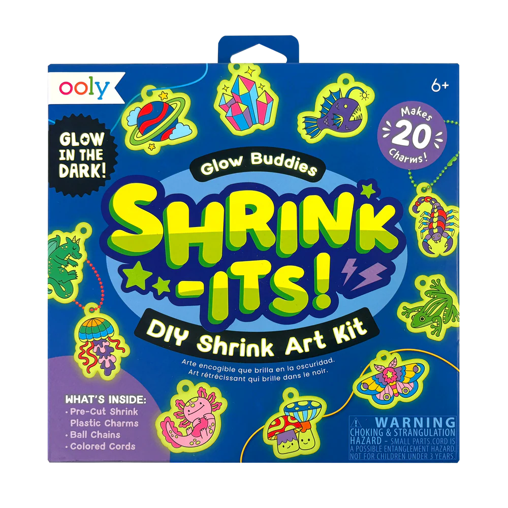 Shrink-Its! DIY Shrink Art Kit - Glow Buddies