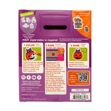 Shrink-Its! Mini DIY Shrink Art Kit: Boo Crew