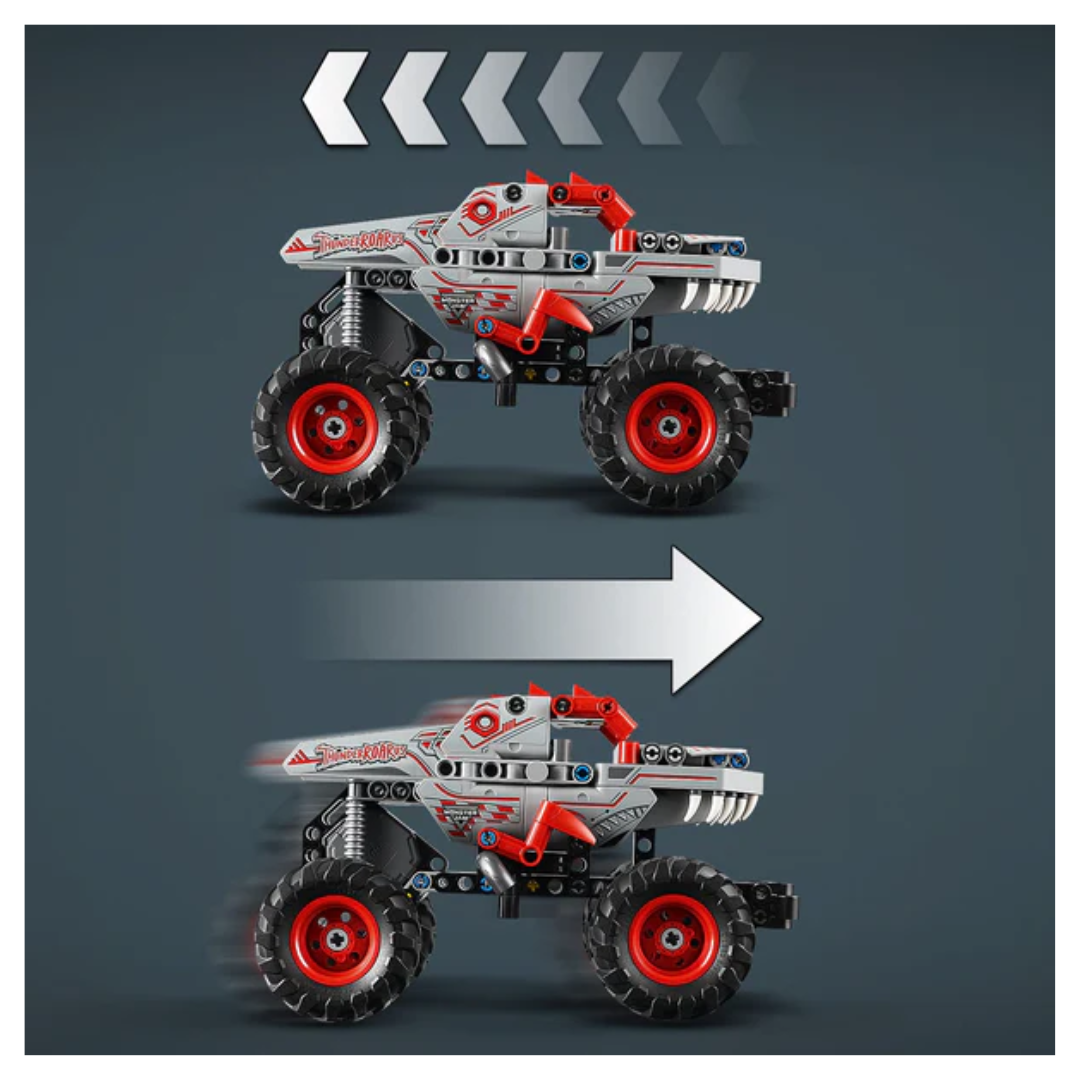 42200 Monster Jam&trade; ThunderROARus&trade; Pull-Back