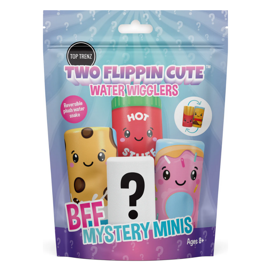 Two Flippin Cute Plush Water Wigglers - BFF Mystery Mini