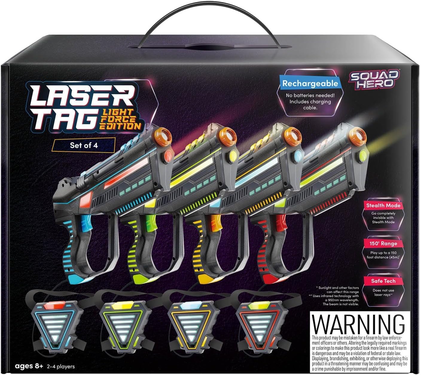 Rechargeable Laser Tag Set