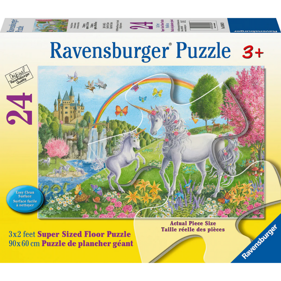 Prancing Unicorns 24pc Floor Puzzle