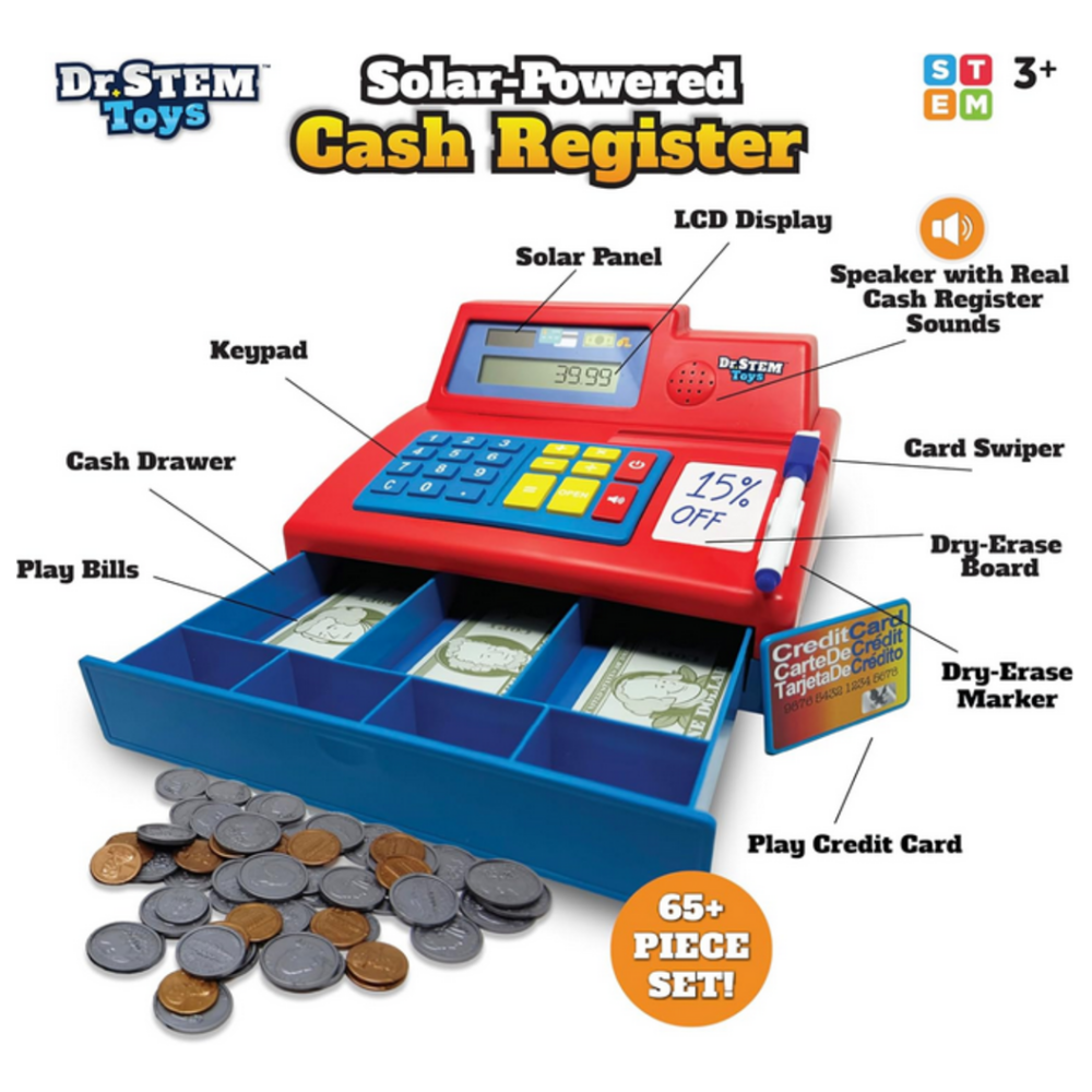 Solar-Powered Cash Register