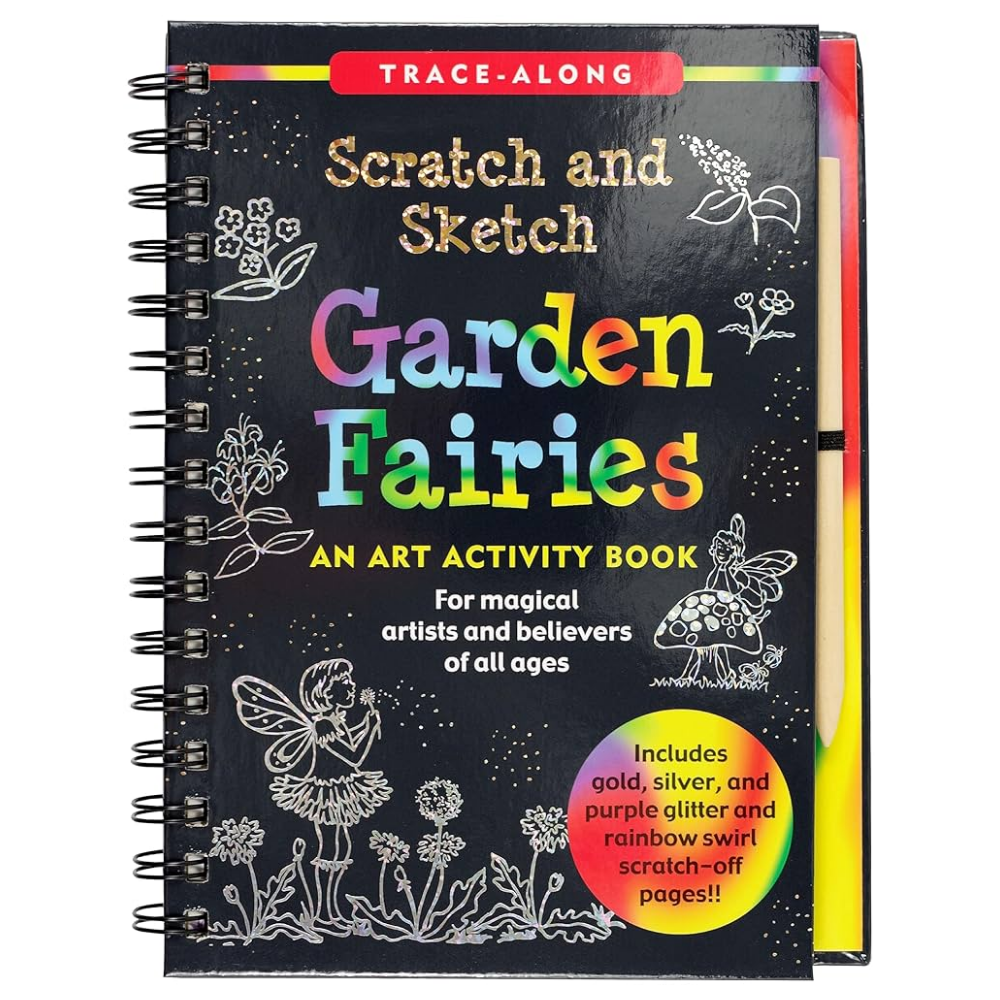 Scratch &amp; Sketch: Garden Fairies