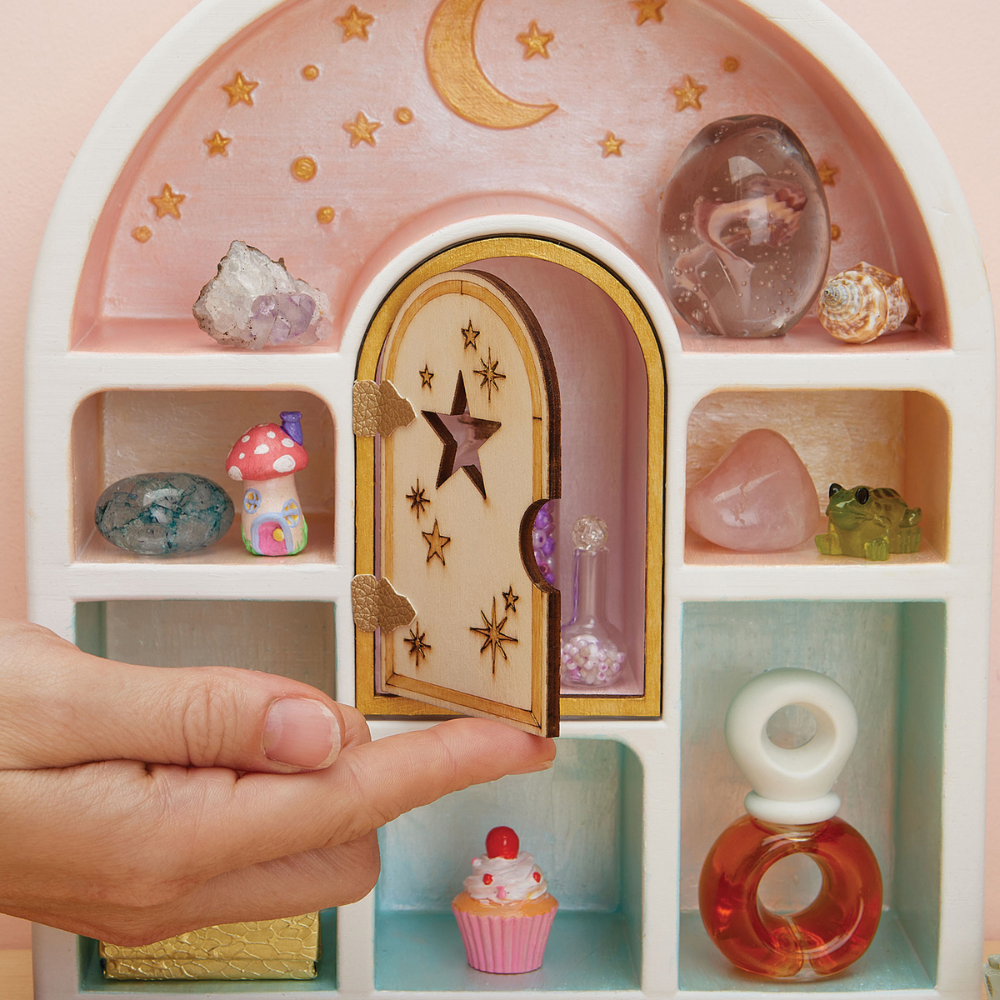 Wish*Craft Paint a Curio Shelf