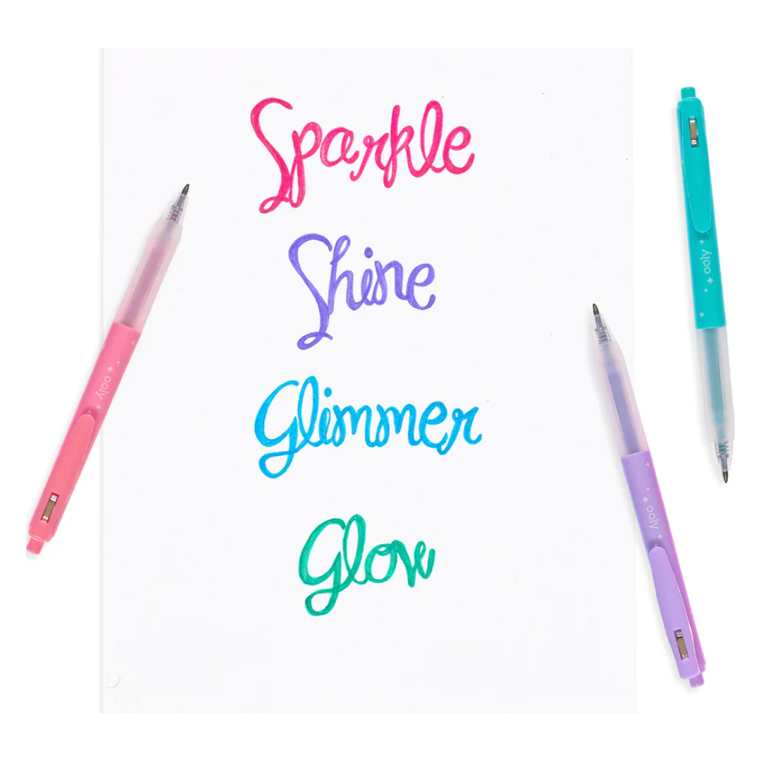 Oh My Glitter Ink Pens 4pk