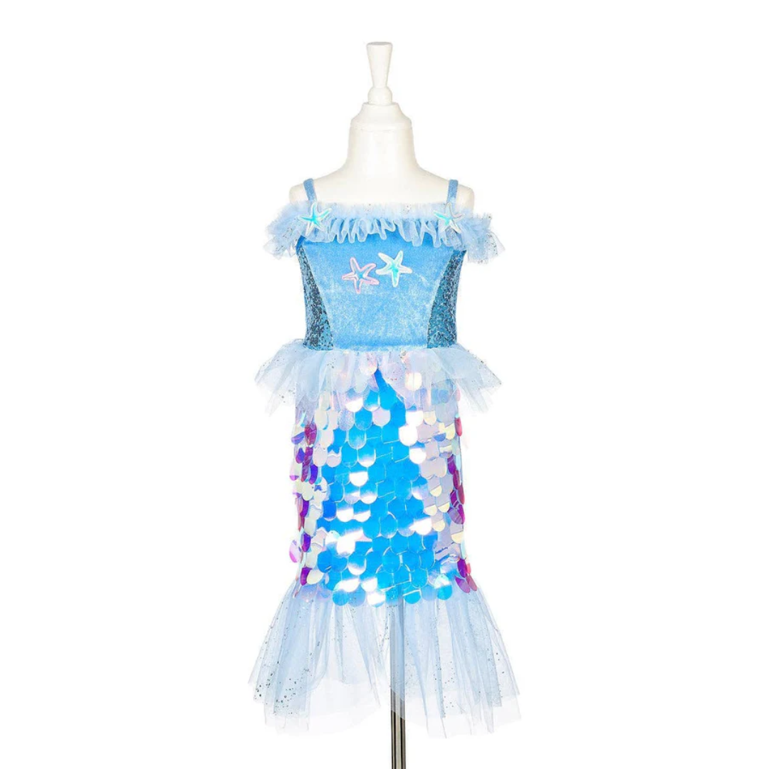 Lorelie Mermaid Blue Dress 5-7 years