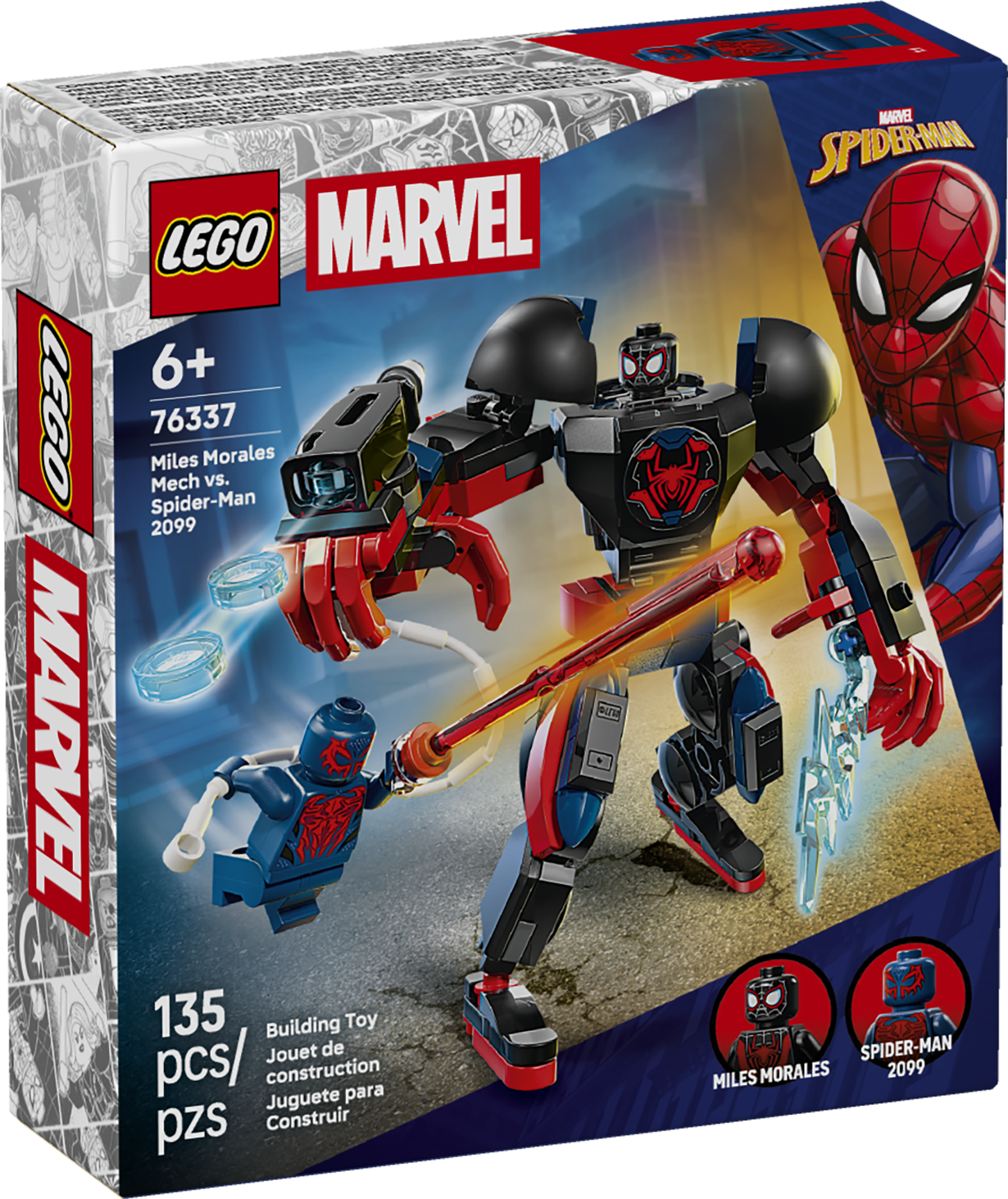 76337 LEGO&reg; ǀ Marvel Miles Morales Mech vs. Spider-Man 2099