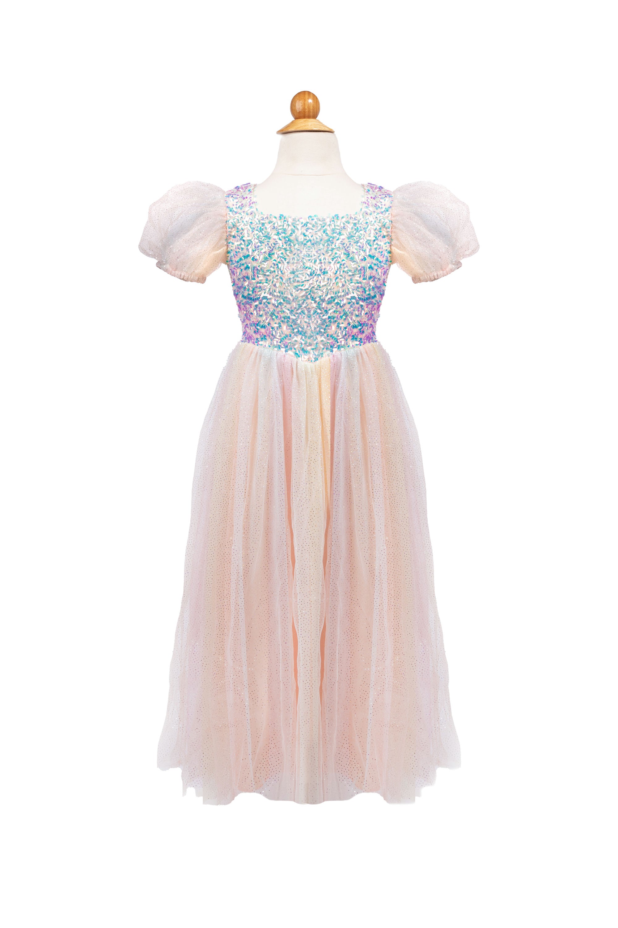 Rainbow Sherbert Sparkle Dress Size 5-6